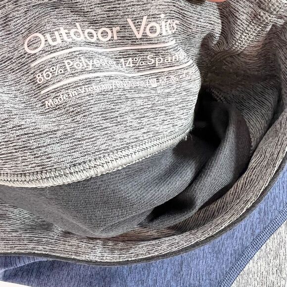 Outdoor Voices 7/8 Leggings Women's Medium Mid-Rise Colorblocked Compression - Picture 7 of 9